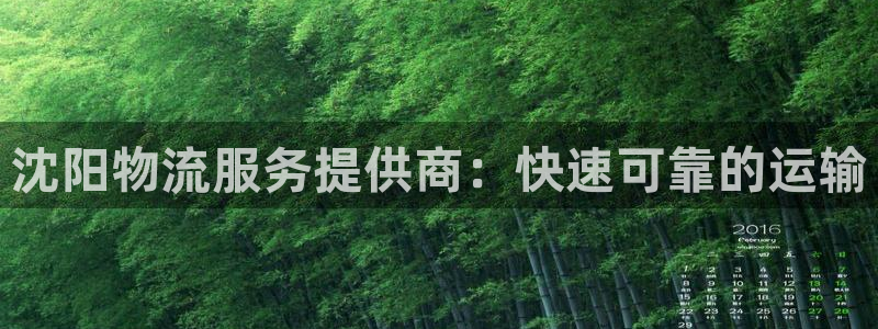 28圈官网平台下载：沈阳物流服务提供