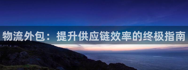 28圈注册步骤：物流外包：提升供应链