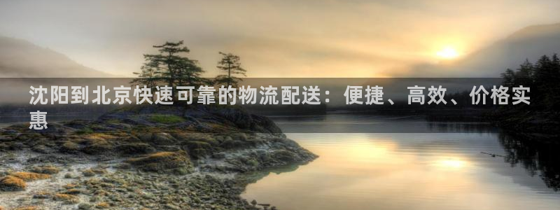 28圈预测：沈阳到北京快速可靠的物流