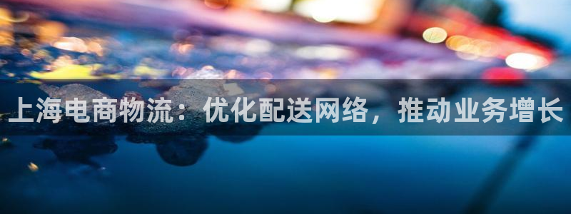 28圈正规吗?：上海电商物流：优化配
