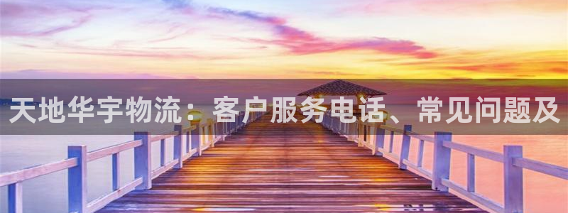 28圈h5链接：天地华宇物流：客户服