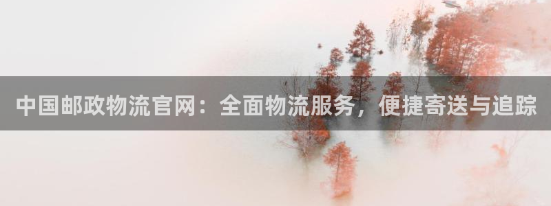 28圈选28ng官网：中国邮政物流官