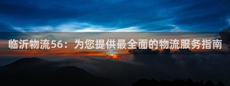 28圈赌博软件正规吗：临沂物流56：
