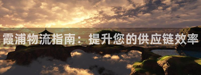 28圈麻将胡了在线试玩：霞浦物流指南
