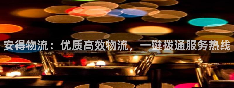 28圈官网版2024：安得物流：优质高效物流，一键拨通服务热
