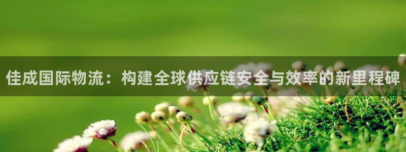 28圈app注册地址:佳成国际物流: